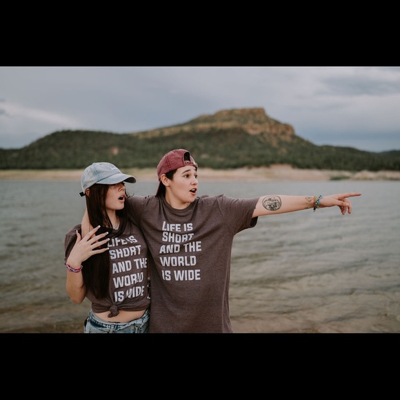 S-XL Life is short tee - Picture 4 of 4